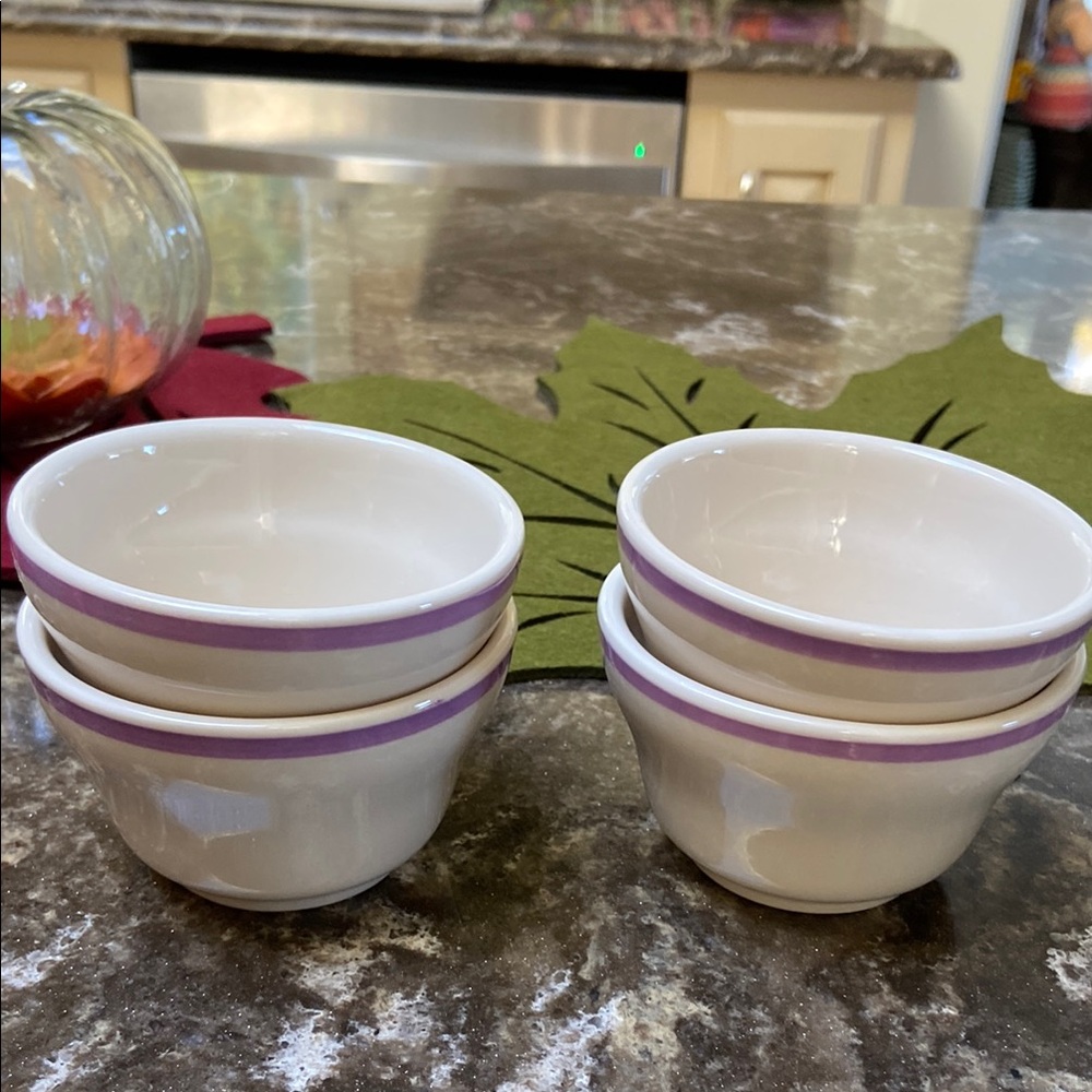 Sterling China fruit cup bowls euc restaurant ware